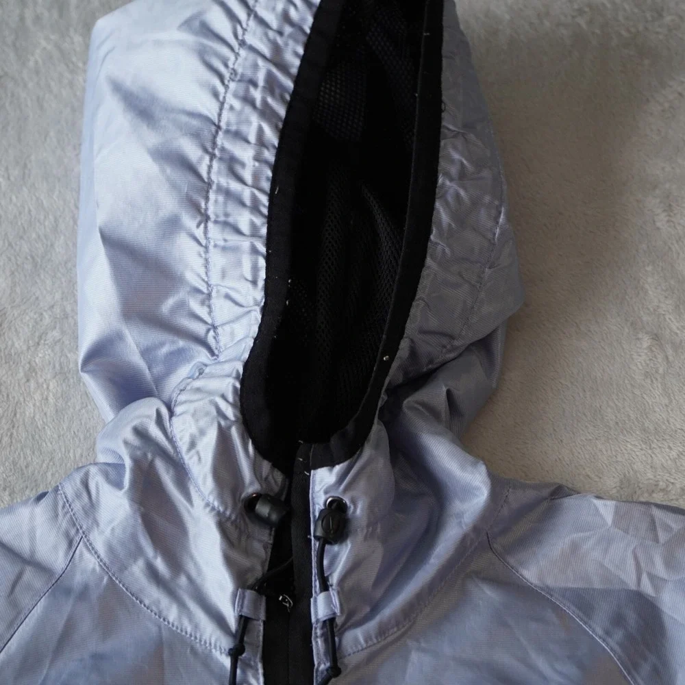 Vintage Nike 90's Quarter Zip Windbreaker Hooded Small‎